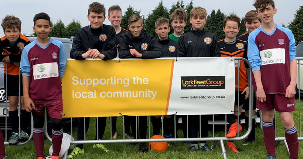 Larkfleet Homes help Bourne Town Juniors’ tournament success