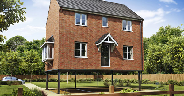 Larkfleet Homes elevating house in the news