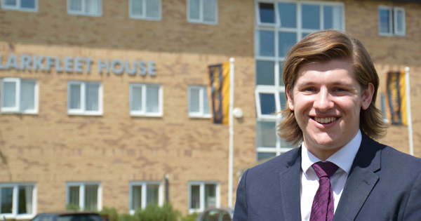 Successful industry placement for student at Larkfleet