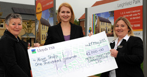 Local Woman Buys Home At Leighfield Park After Collecting £1,000 Prize