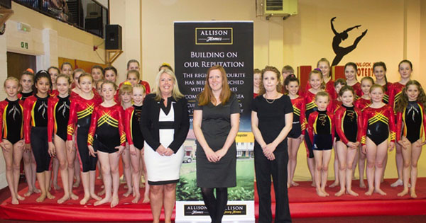 Allison Homes supports young Spalding gymnasts
