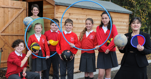 New home for school play equipment thanks to Larkfleet Homes