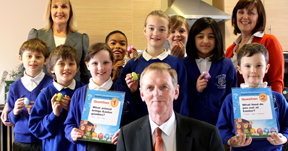 Larkfleet Showhome Hosts Easter Egg Competition For Bourne Pupils To Raise Money For Kenyan School