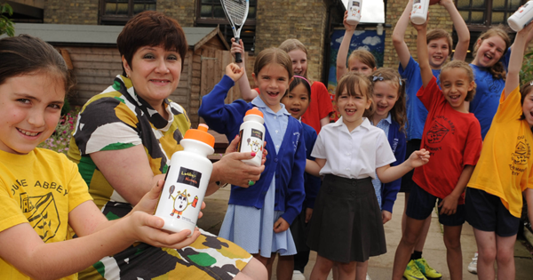 Larkfleet Helps Bourne Pupils Stay Refreshed With Water Bottle Design Competition and Donation