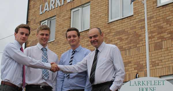 Larkfleet Group Provides Priceless Experience for Budding Young Businessmen